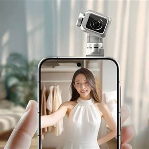 Official HONOR Robot Phone lifestyle image showing robotic camera interaction